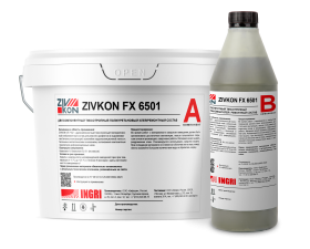 Двухкомпонентный тиксотропный полиуретановый клей ZIVKON FX 6501