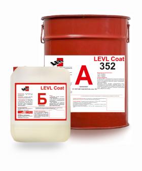 Полиуретановый двухкомпонентный наливной пол LEVL Coat 352