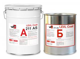 Двухкомпонентный  цветной  материал  для  получения  окрасочных антистатических покрытий LEVL Coat 211 AS