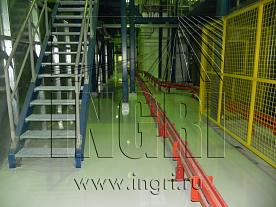 Склад на заводе по производству алюминиевых дисков 