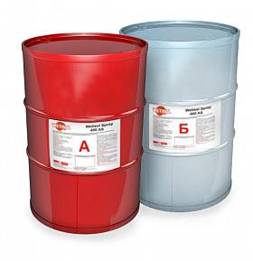Двухкомпонентный антистатический материал   на основе поликарбамидов для гидроизоляции Wetisol Spray-400 AS