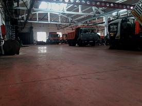 Гараж снегоуборочной техники жилищного хозяйства Василеостровского р-на