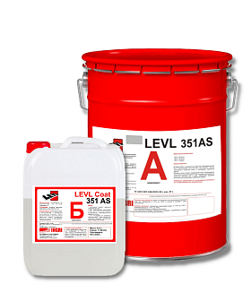 Двухкомпонентная полиуретановая композиция для устройства антистатических полов LEVL Coat 351 AS
