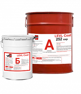 Полиуретановый двухкомпонентный матовый лак LEVL Coat 252 EXP