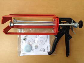 Пистолет для двухкомпонентного картриджа 400 мл (200+200) мл Пистолет для двухкомпонентного картриджа 400 мл (200+200) мл