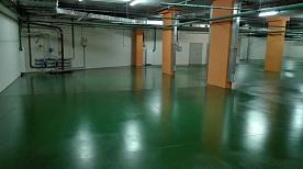 Двухуровневый подземный паркинг торгово-офисного центра