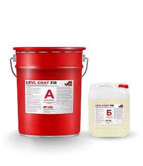 Двухкомпонентный цветной эпоксидный самонивелирующийся состав LEVL Coat 318 Двухкомпонентный цветной эпоксидный самонивелирующийся состав LEVL Coat 318
