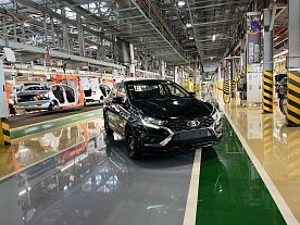 АВТОВАЗ цех сборки автомобилей "Калина"