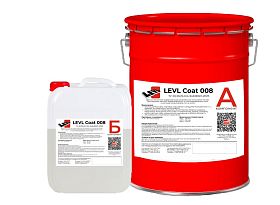 Двухкомпонентная выравнивающая шпаклёвка на эпоксидной основе LEVL Coat 008 Двухкомпонентная выравнивающая шпаклёвка на эпоксидной основе LEVL Coat 008