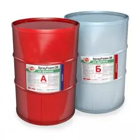 Двухкомпонентный материал на основе полиуретана для теплоизоляции Wetisol SprayFoam-30