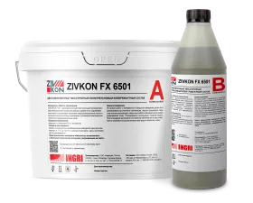 Двухкомпонентный тиксотропный полиуретановый клей ZIVKON FX 6501