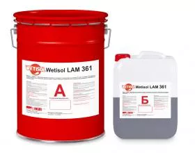 WETISOL LAM 361 Двухкомпонентная полиуретановая мастика для создания бесшовных  гидроизоляционных покрытий