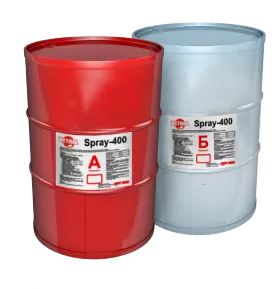 Двухкомпонентный материал на основе полимочевины для гидроизоляции Wetisol Spray 400