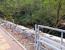 Ремонт существующих подпорных стен дороги вблизи села Возрождение