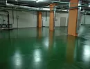 Двухуровневый подземный паркинг торгово-офисного центра
